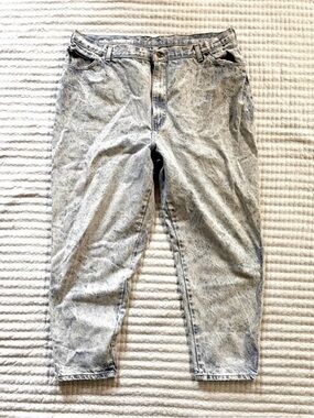 vintage PS Gitano acid wash jeans 🖤 90s grunge high waist straight leg denim